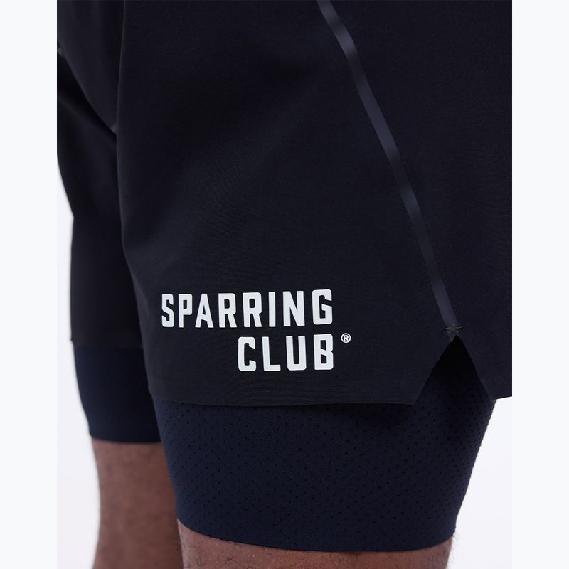 Vyriški treniruočių šortai BOXRAW Sparring Club 2-in-1 black 7