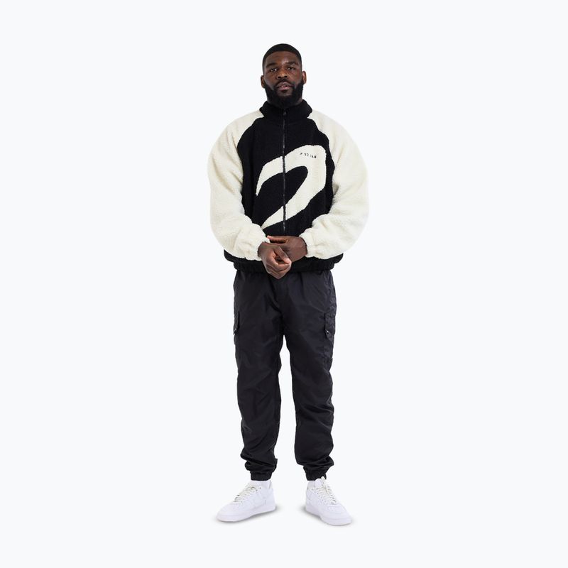 Vyriška striukė Boxraw Walker Sherpa black/cream 2