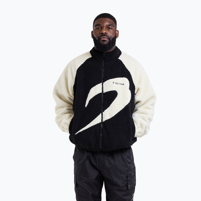 Vyriška striukė Boxraw Walker Sherpa black/cream 4