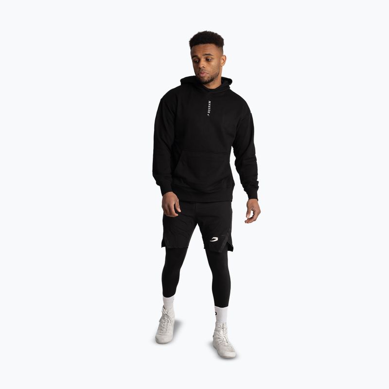 Vyriškas džemperis Boxraw Strike Oversized Hoodie black 2