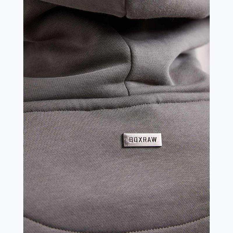 Vyriškas džemperis BOXRAW East Street Hoodie distressed grey 7