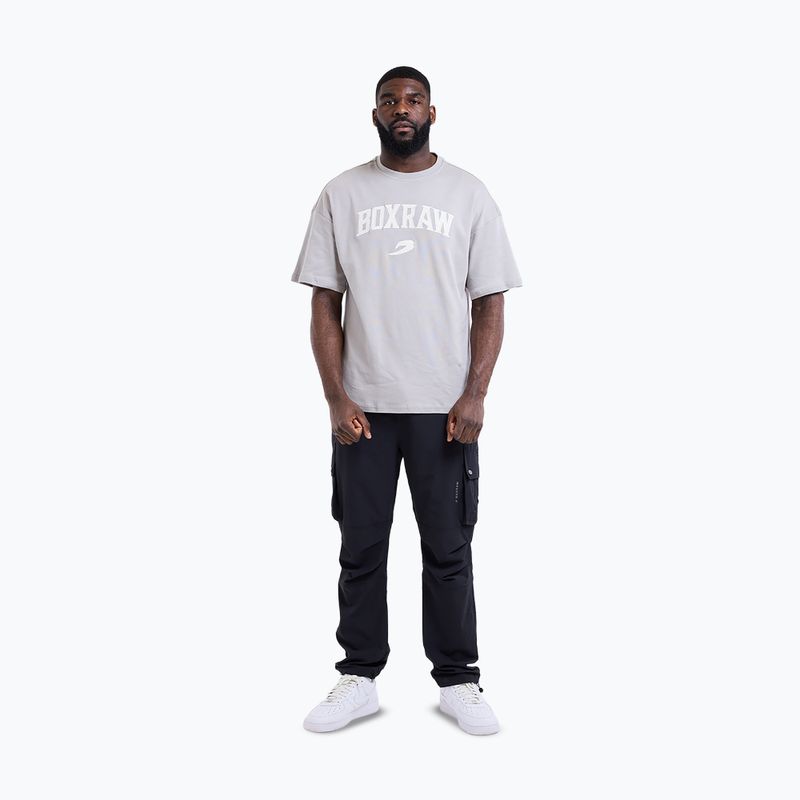 Vyriški marškinėliai Boxraw East Street Oversized T-Shirt Grey 2