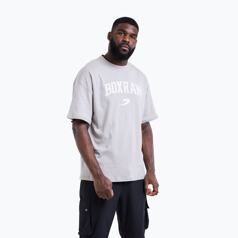 Vyriški marškinėliai Boxraw East Street Oversized T-Shirt Grey 5