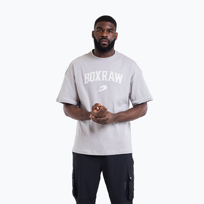 Vyriški marškinėliai Boxraw East Street Oversized T-Shirt Grey 6