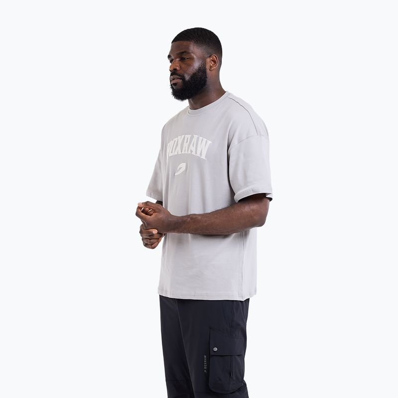 Vyriški marškinėliai Boxraw East Street Oversized T-Shirt Grey 7