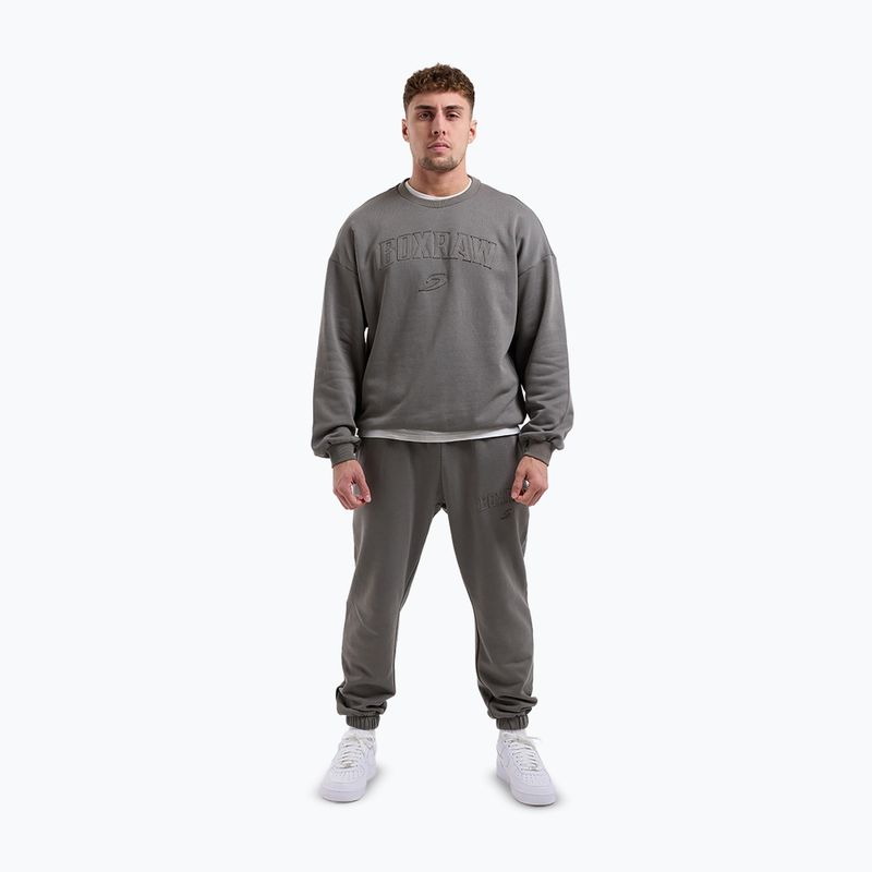 Vyriškas džemperis Boxraw East Street Sweatshirt distressed grey 2