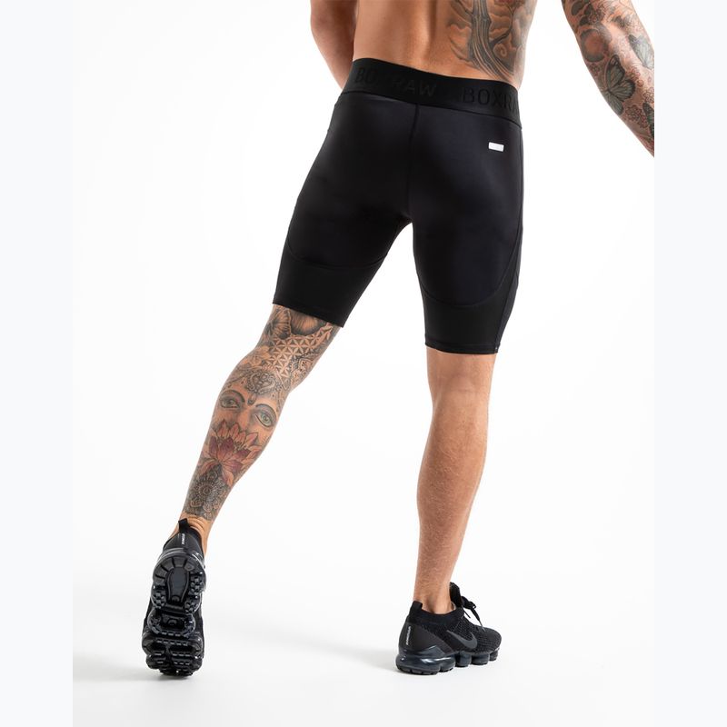 Vyriški treniruočių šortai BOXRAW Saddler Compression black 3