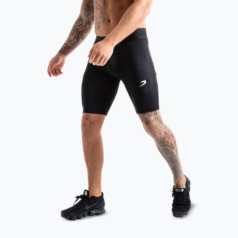Vyriški treniruočių šortai BOXRAW Saddler Compression black 5