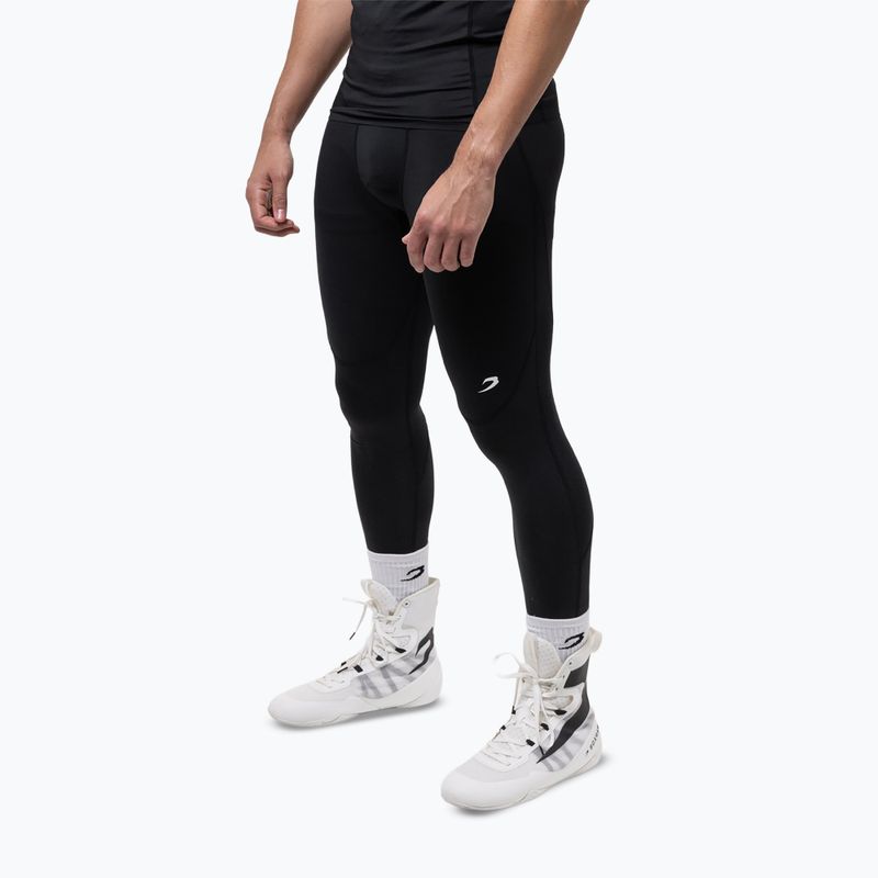 Vyriškos treniruočių kelnės BOXRAW Saddler Compression black