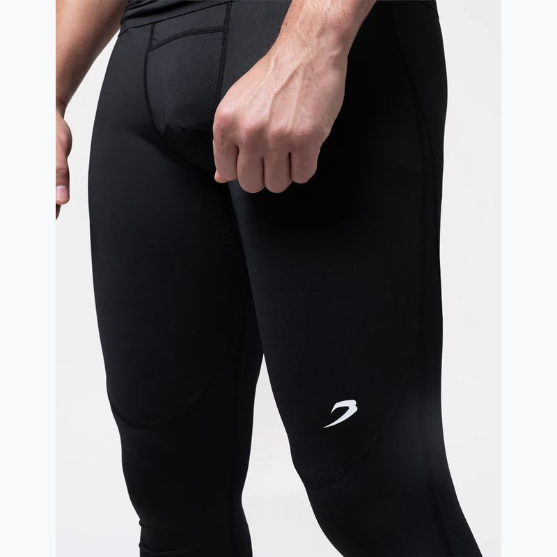 Vyriškos treniruočių kelnės BOXRAW Saddler Compression black 5
