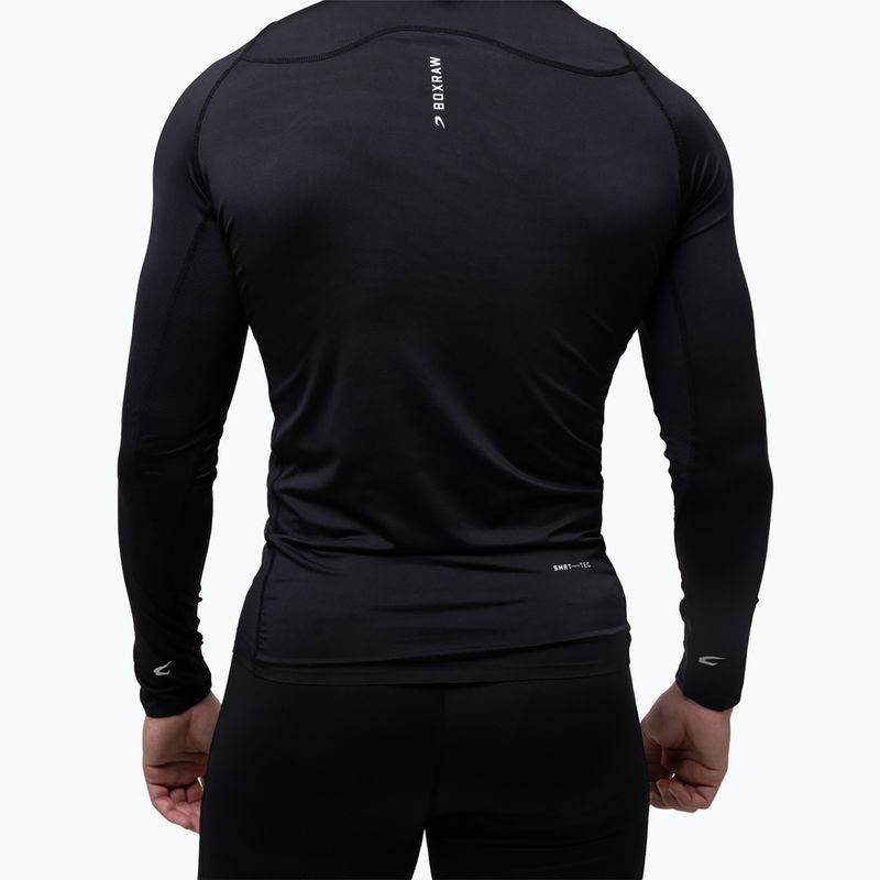 Vyriški ilgomis rankovėmis marškinėliai BOXRAW Saddler Compression black 7