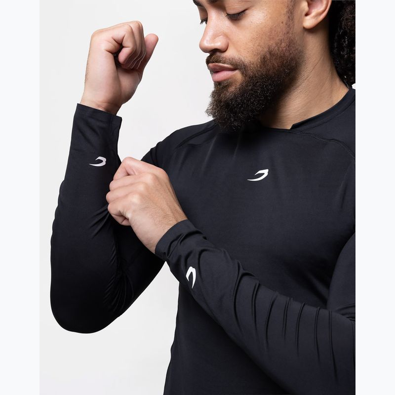 Vyriški ilgomis rankovėmis marškinėliai BOXRAW Saddler Compression black 8