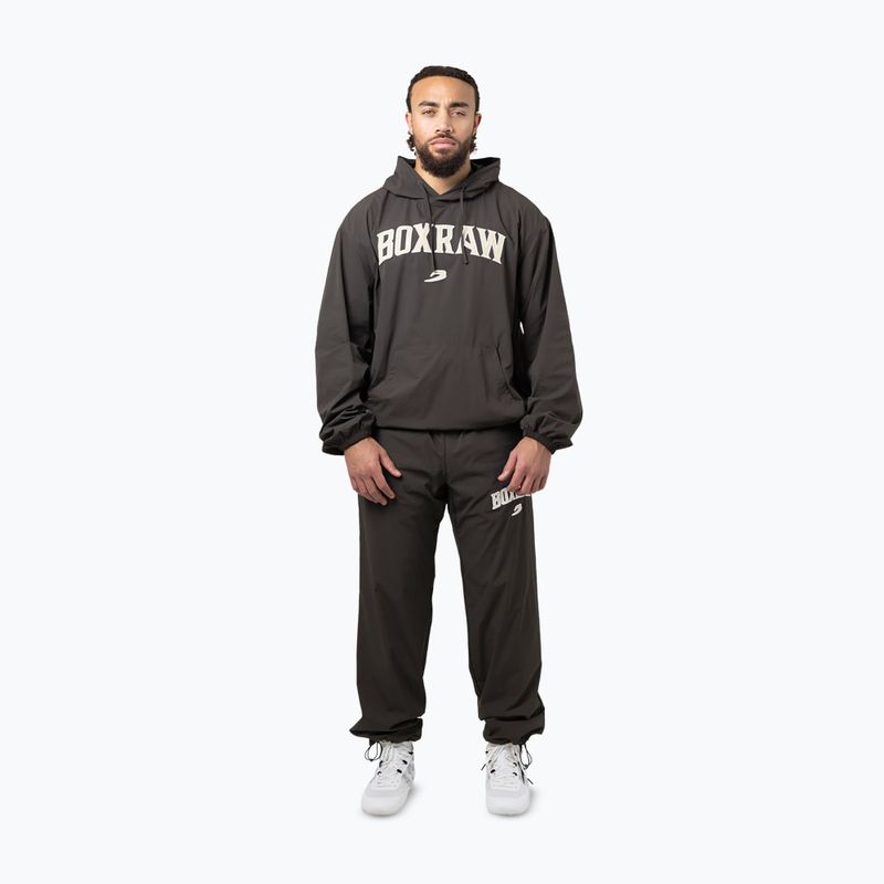 Vyriškas džemperis BOXRAW East Street Shell Hoodie charcoal 2