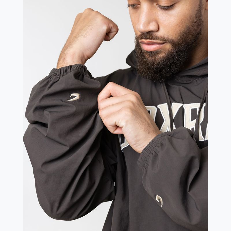 Vyriškas džemperis BOXRAW East Street Shell Hoodie charcoal 5