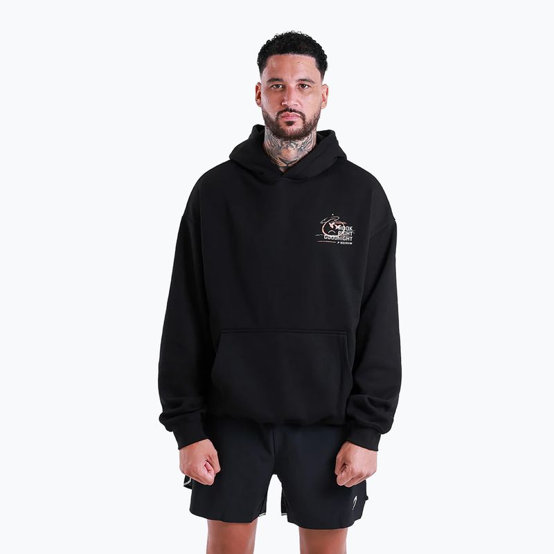 Vyriškas džemperis BOXRAW Hook Right Goodnight Oversized Hoodie black