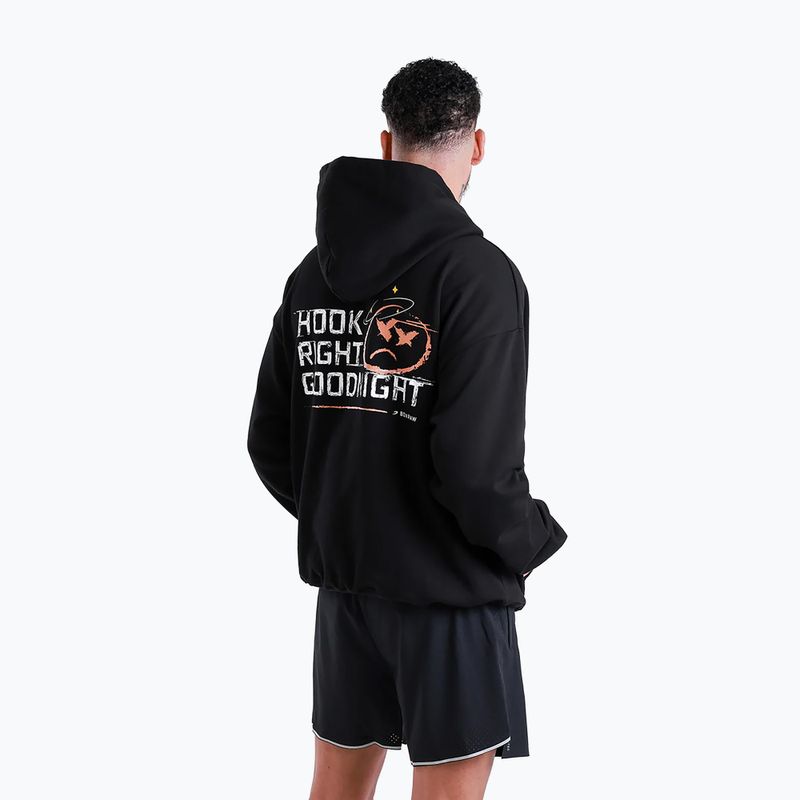 Vyriškas džemperis BOXRAW Hook Right Goodnight Oversized Hoodie black 5