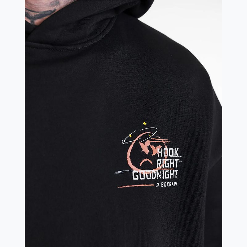Vyriškas džemperis BOXRAW Hook Right Goodnight Oversized Hoodie black 7