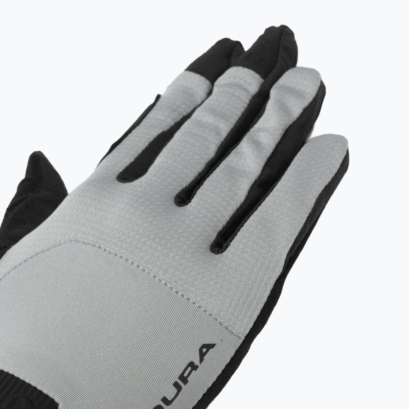 Dviračių pirštinės Endura Loop Full Finger dreich grey 4