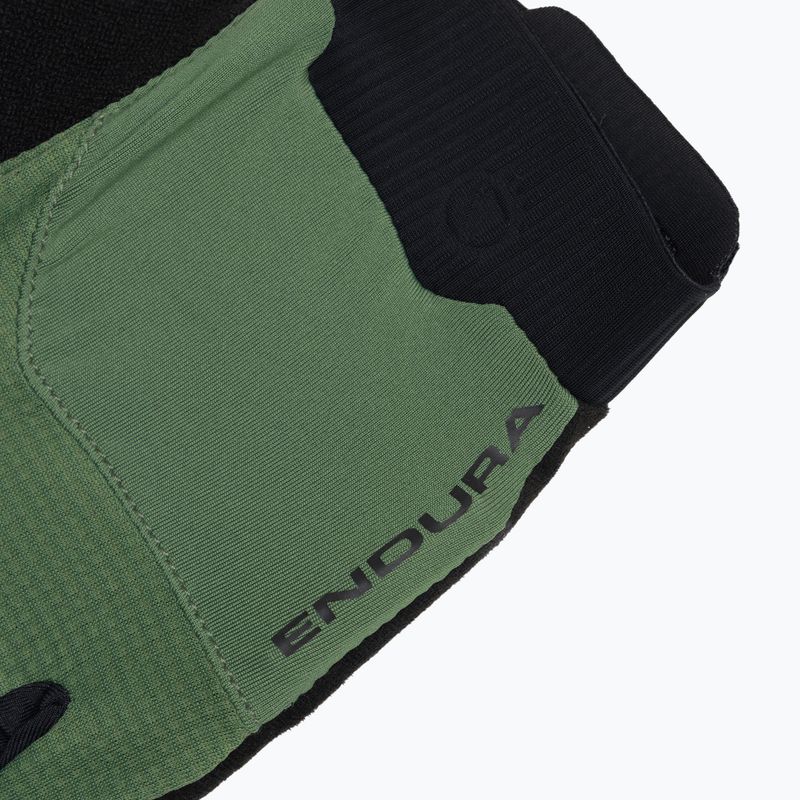 Dviračių pirštinės Endura Loop Full Finger machair green 4