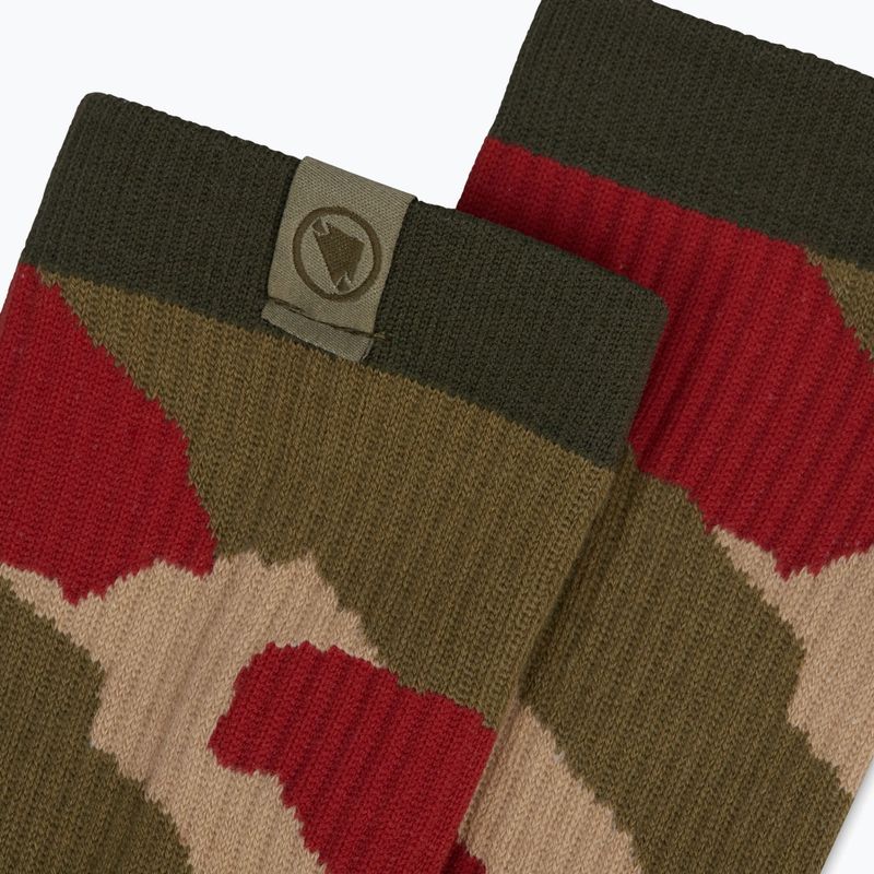 Kojinės Endura Peak tweed green 3