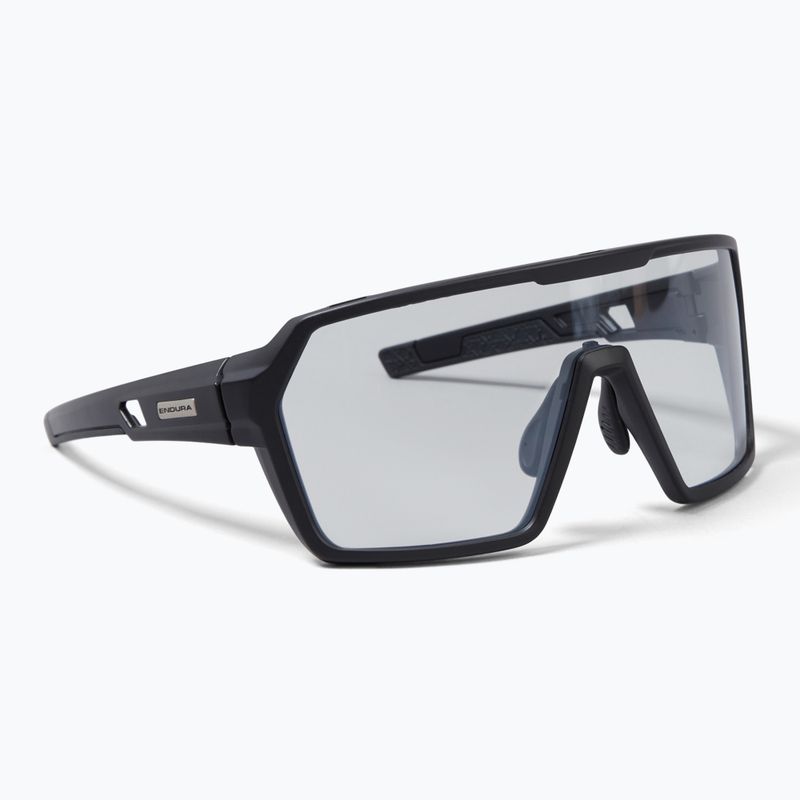 Akiniai nuo saulės Endura Singletrack Photochromic black/photochromic silver flash mirror/ambe