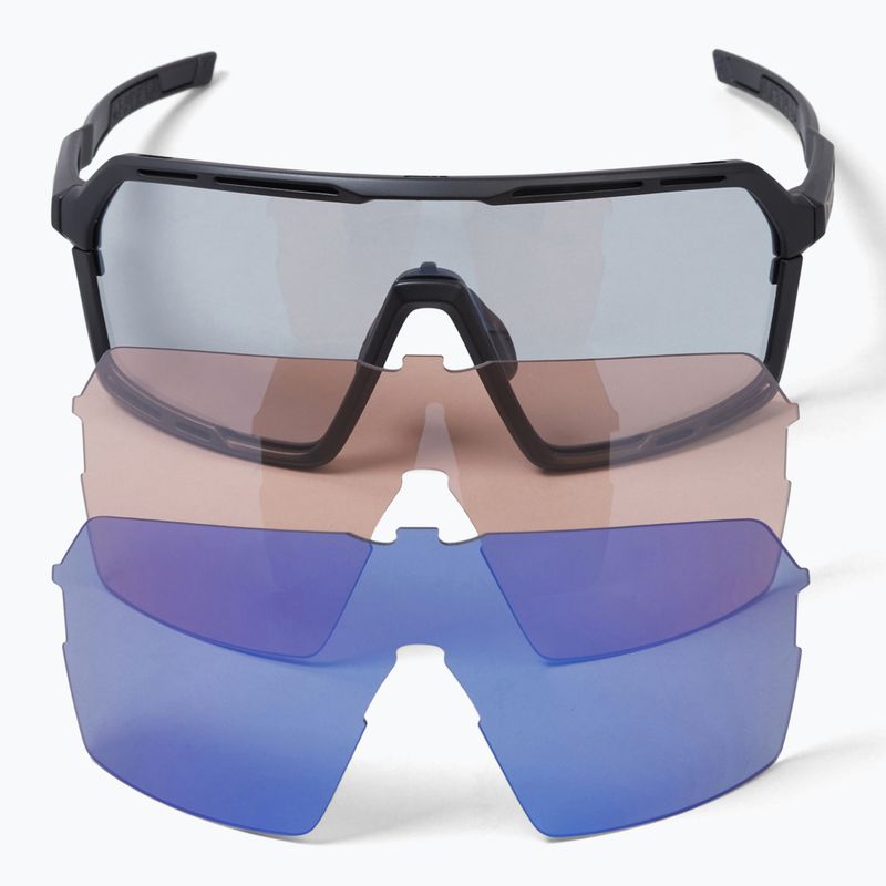 Akiniai nuo saulės Endura Pro SL Photochromic black/photo silver/blue/purple revo smoke/amber 5
