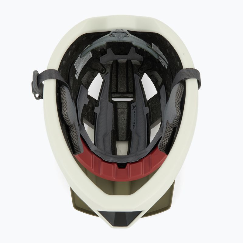 Dviračio šalmas Endura Singletrack Full Face tweed green 5