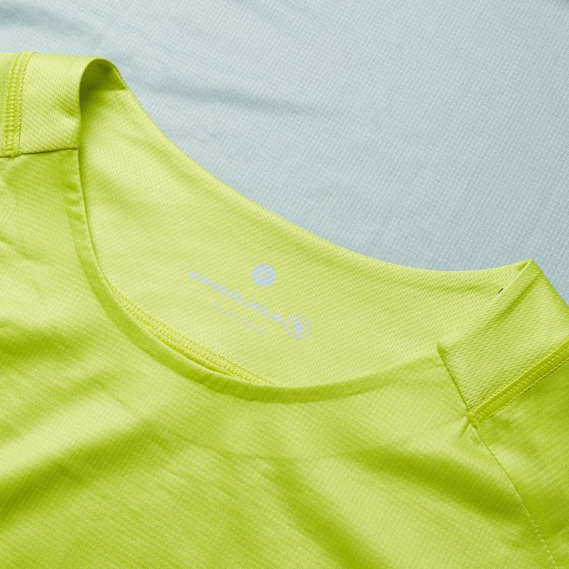 Vyriški dviračių marškinėliai ilgomis rankovėmis Endura Core Printed lime green 3