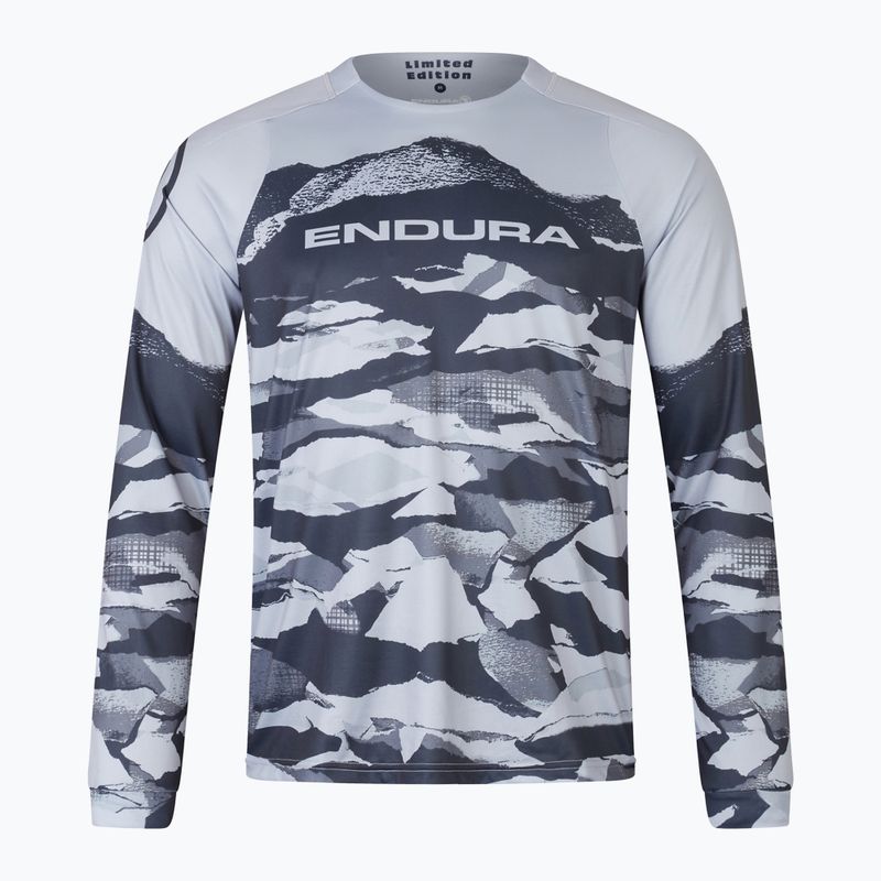 Vyriški dviračių marškinėliai ilgomis rankovėmis Endura Mountain Camo Ltd black 4