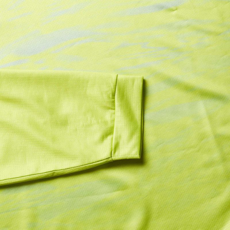 Vyriški dviračių marškinėliai ilgomis rankovėmis Endura Marble Ltd Printed lime green 4