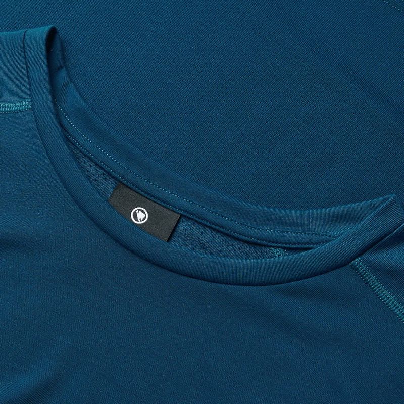 Vyriški dviračių marškinėliai ilgomis rankovėmis Endura Loop Tech barra blue 6