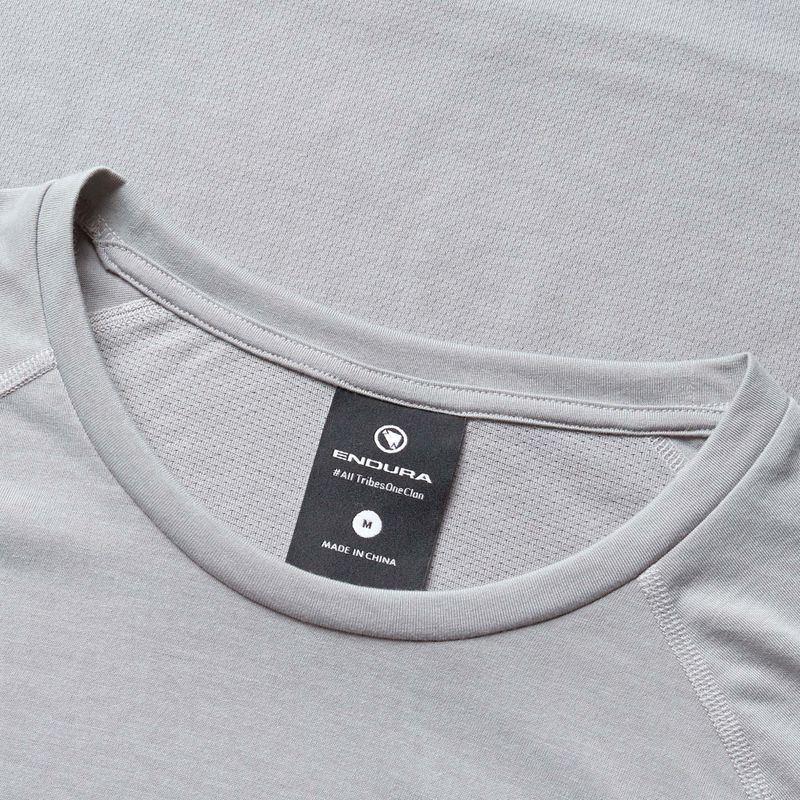 Vyriški dviračių marškinėliai Endura Loop Tech dreich grey 6