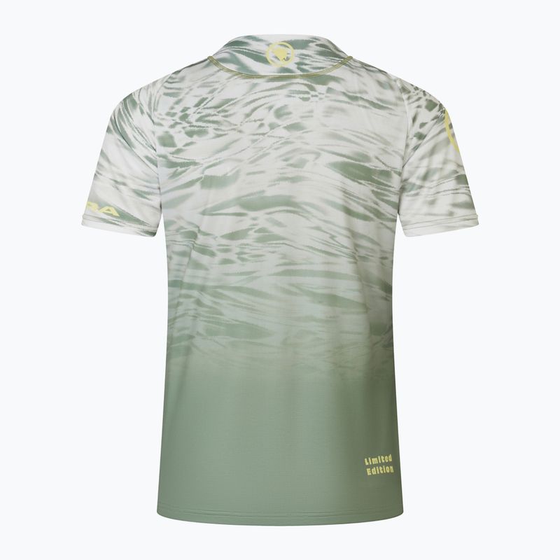 Moteriški dviračių marškinėliai Endura Marble Ltd W machair green 8