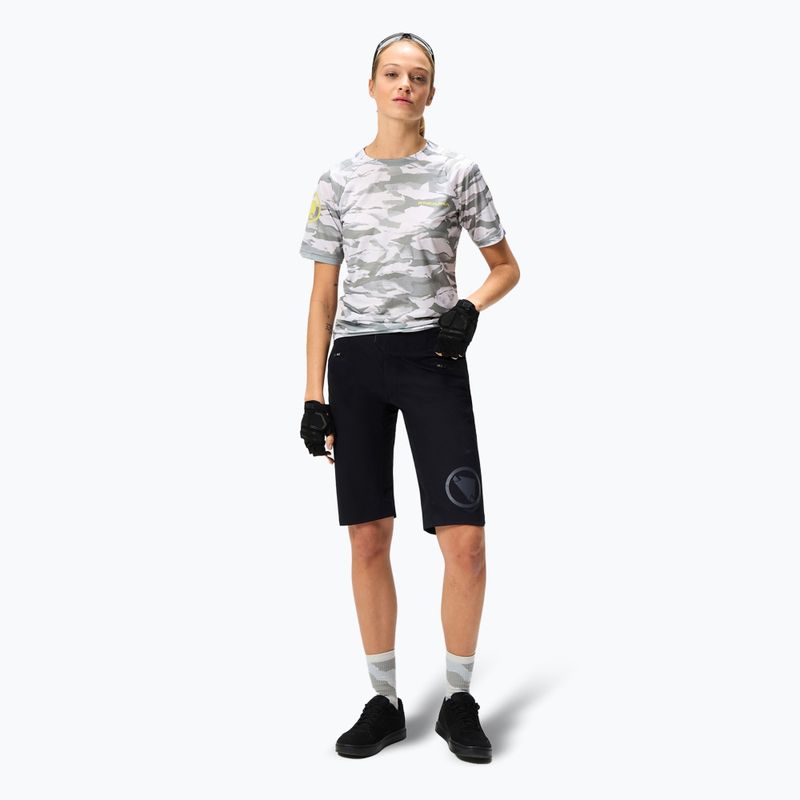 Moteriški dviračių marškinėliai Endura Mountain Camo Ltd W haar grey 2