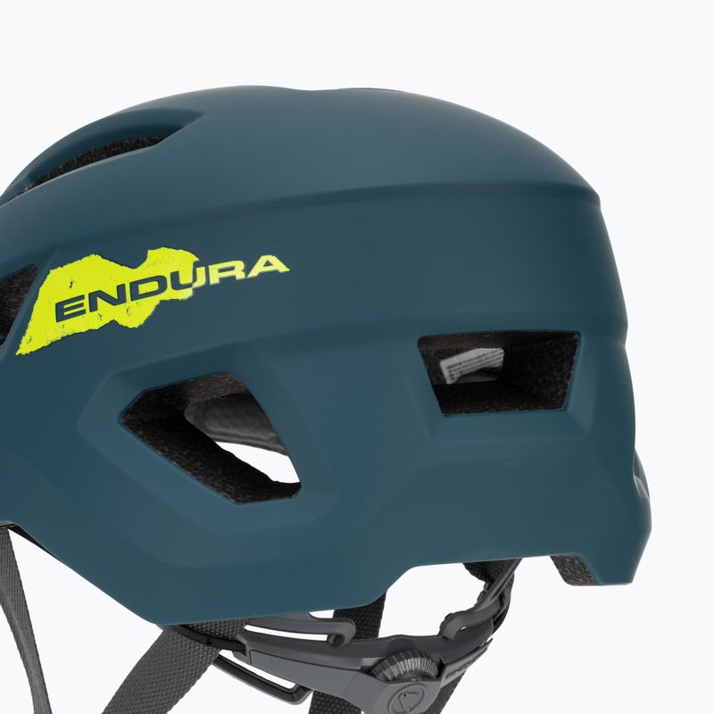 Vaikiškas dviračio šalmas Endura Hummvee Youth barra blue 7