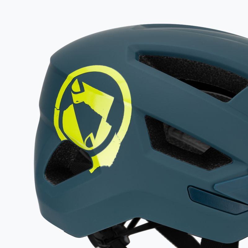 Vaikiškas dviračio šalmas Endura Hummvee Youth barra blue 8