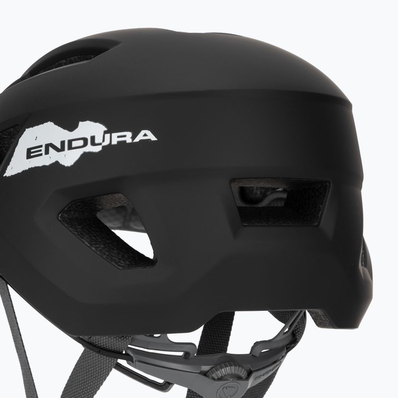 Vaikiškas dviračio šalmas Endura Hummvee Youth black 7