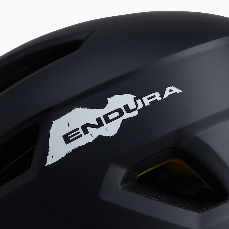 Vaikiškas dviračio šalmas Endura Hummvee Youth black 3