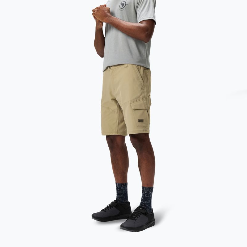 Vyriški dviračių šortai Endura Loop Cargo Short mushroom 3