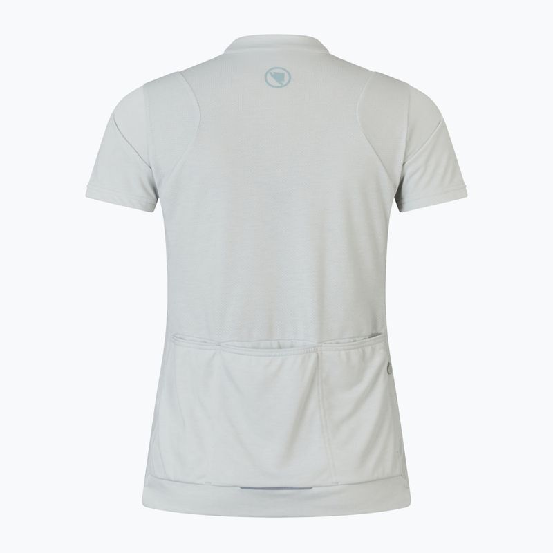 Moteriški dviračių marškinėliai Endura Loop Zipped mains grey 5