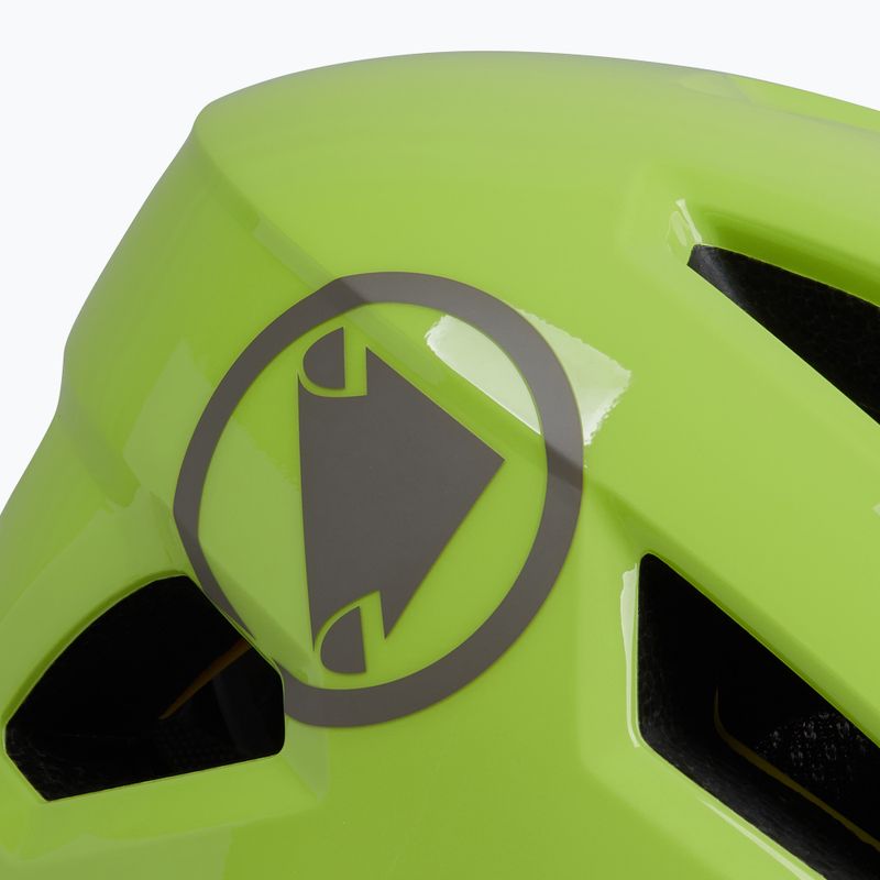 Dviračio šalmas Endura Hummvee lime green 2