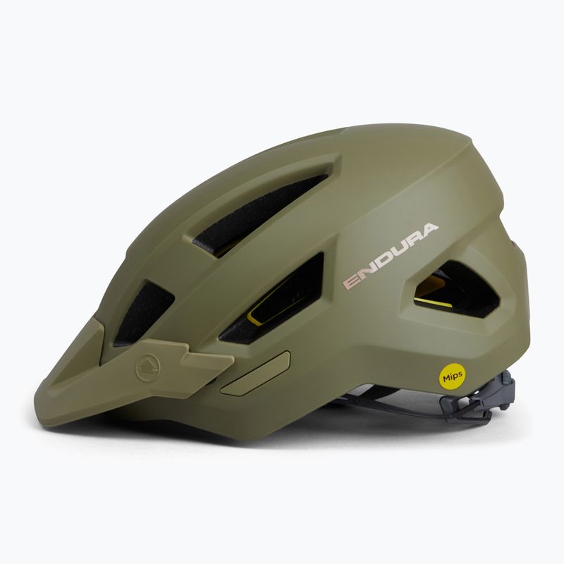 Dviračio šalmas Endura Hummvee MIPS tweed green 2