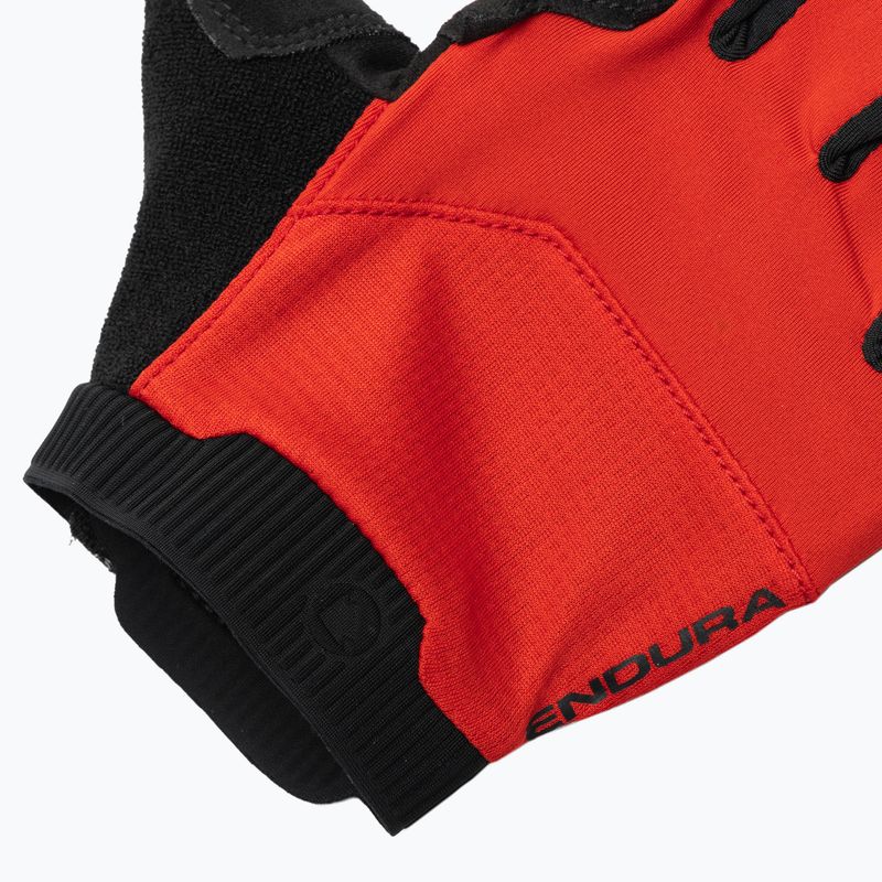 Dviračių pirštinės Endura Loop Mitt flame red 4