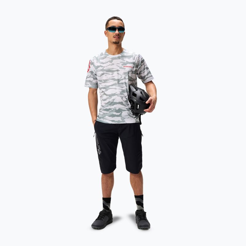 Vyriški dviračių marškinėliai Endura Mountain Camo Ltd haar grey 2