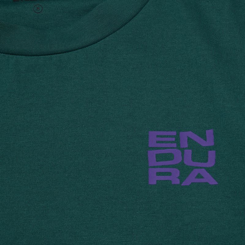 Marškinėliai Endura Stacked Logo Graphic žalsvai mėlyni 2