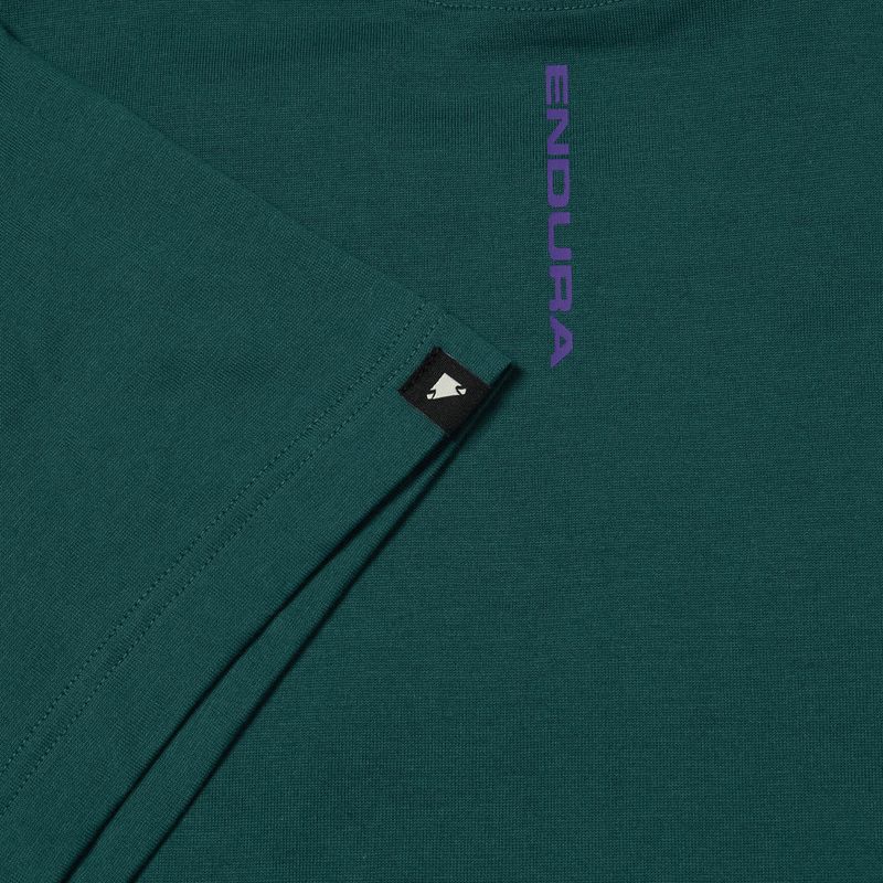 Marškinėliai Endura Stacked Logo Graphic žalsvai mėlyni 3