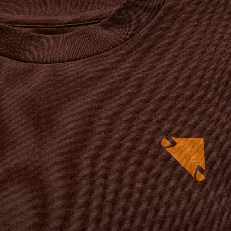 Dviračių marškinėliai Endura Icon Logo Graphic Tee end mahogany 3