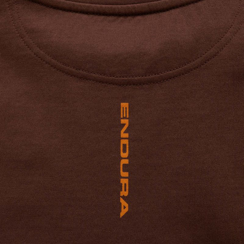Dviračių marškinėliai Endura Icon Logo Graphic Tee end mahogany 4