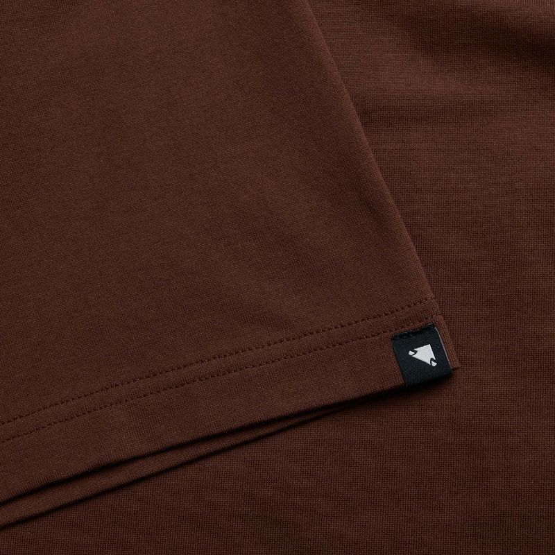 Dviračių marškinėliai Endura Icon Logo Graphic Tee end mahogany 5
