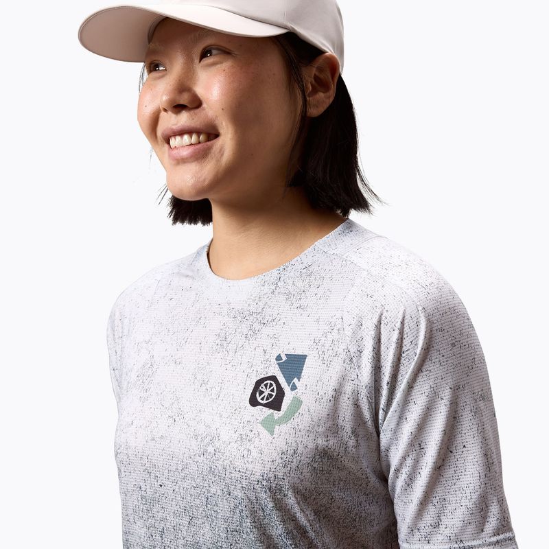 Moteriški dviračių marškinėliai Endura Singletrack Print W aero blue 5